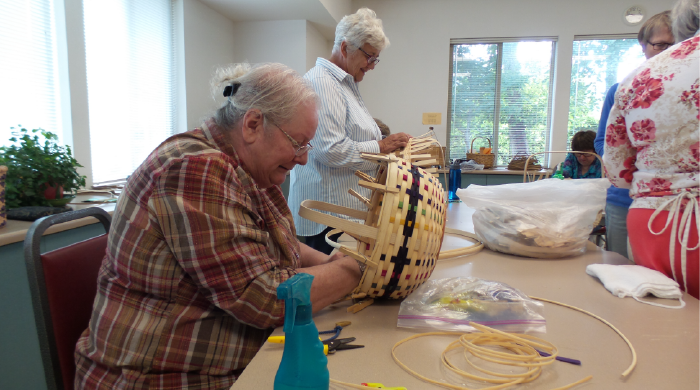 Anacortes Senior Activity Center | Classes | Basket Weaving